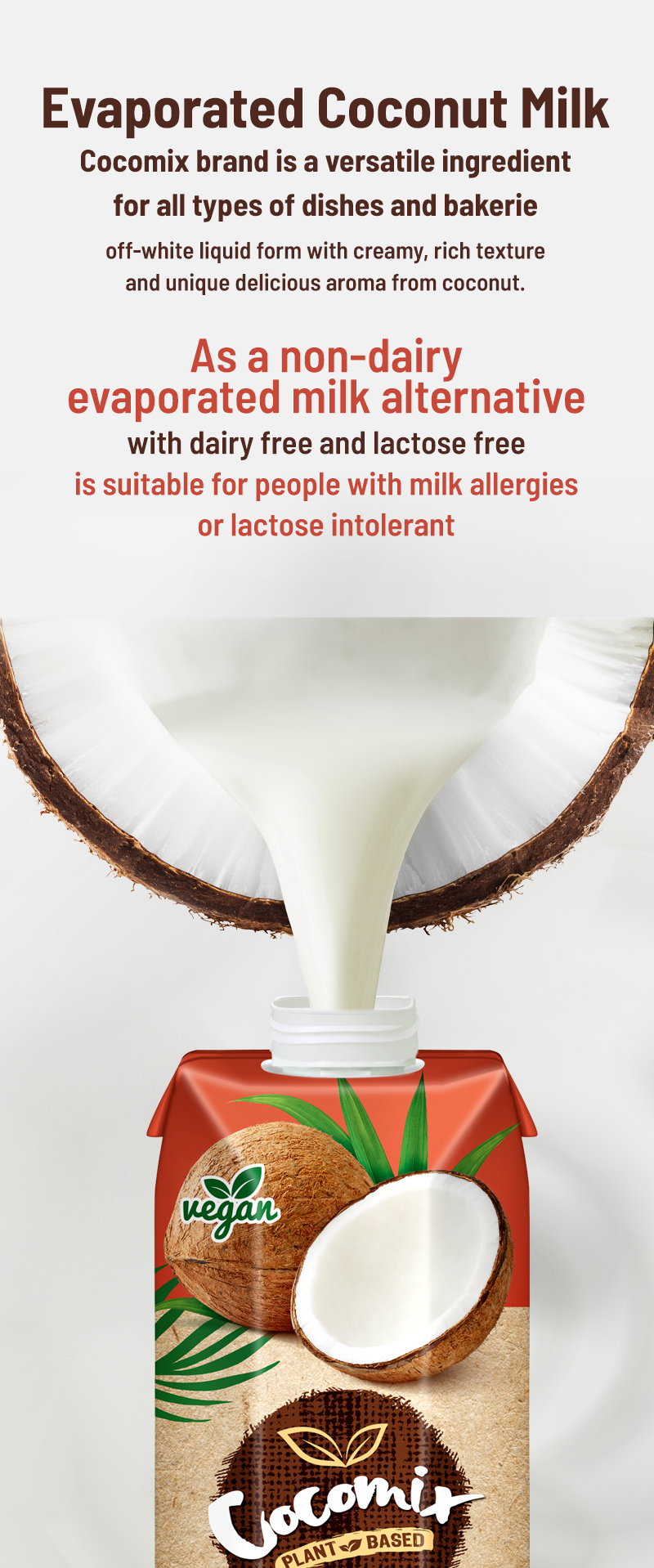 Evaporated Coconut Milk