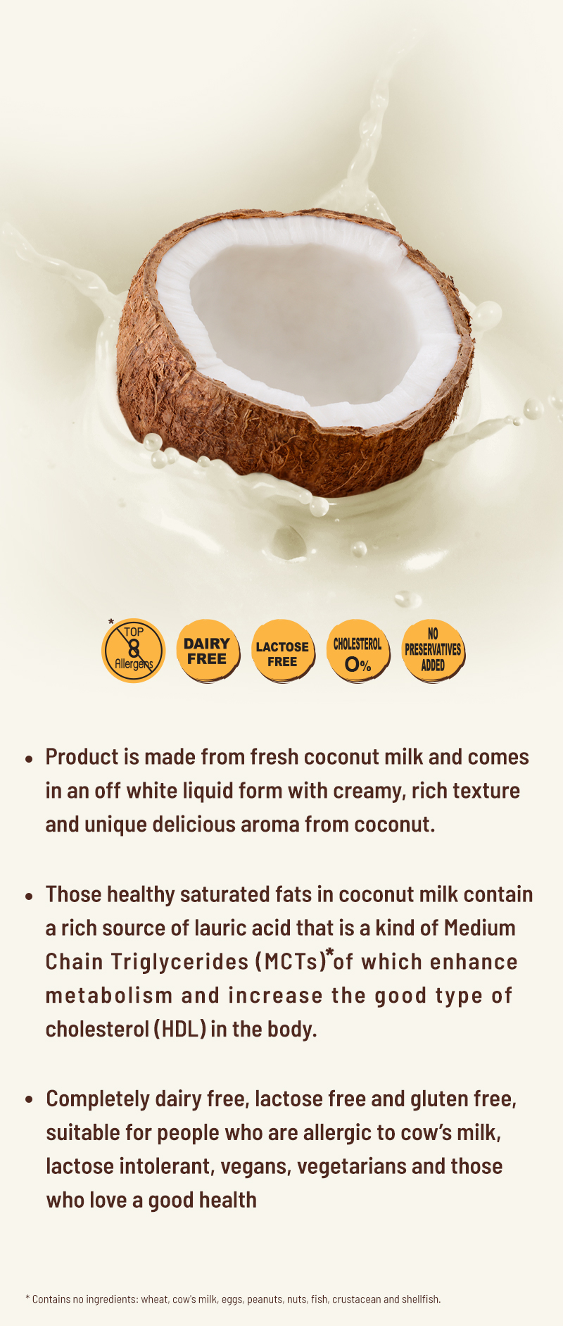 Evaporated Coconut Milk