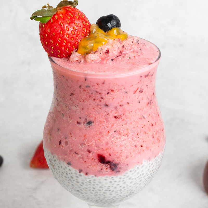 Passion Berry X Milky Chia